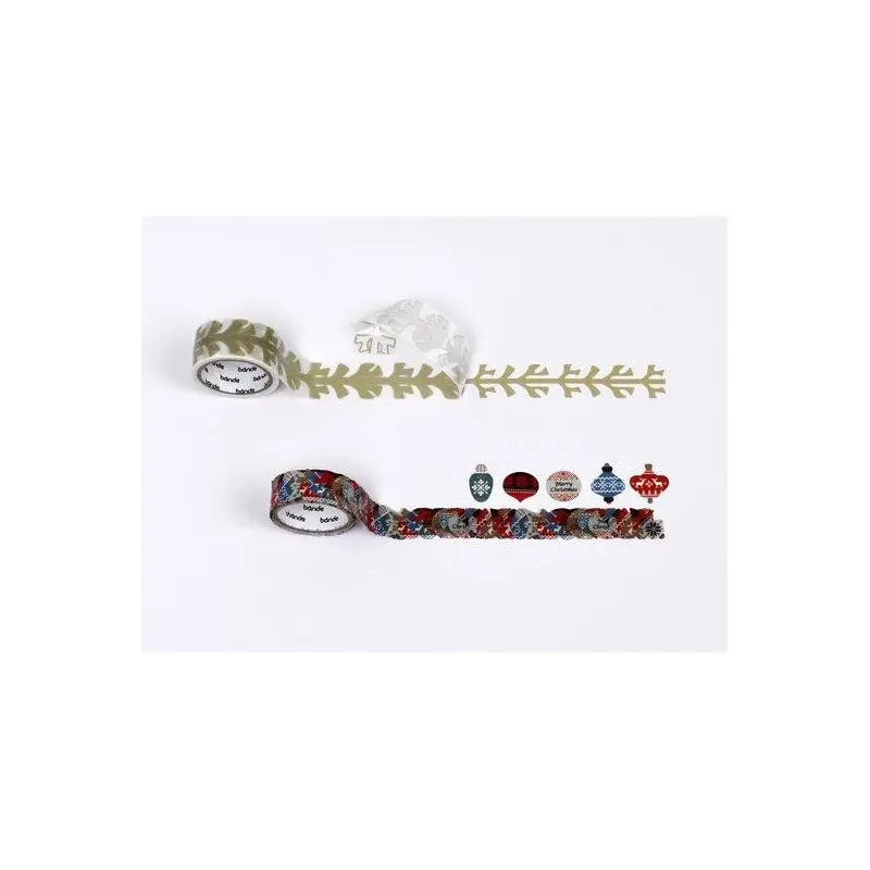 Bande Masking Art Kit - Christmas Nordic Tree