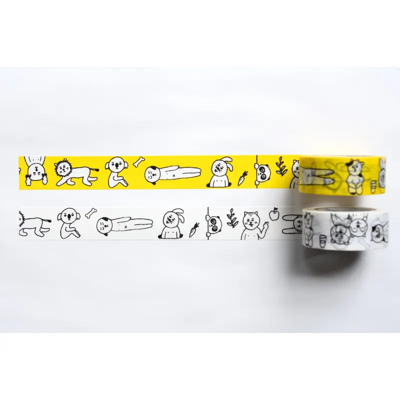 Classiky - Sennokoto Random Masking Tape - Set of 2