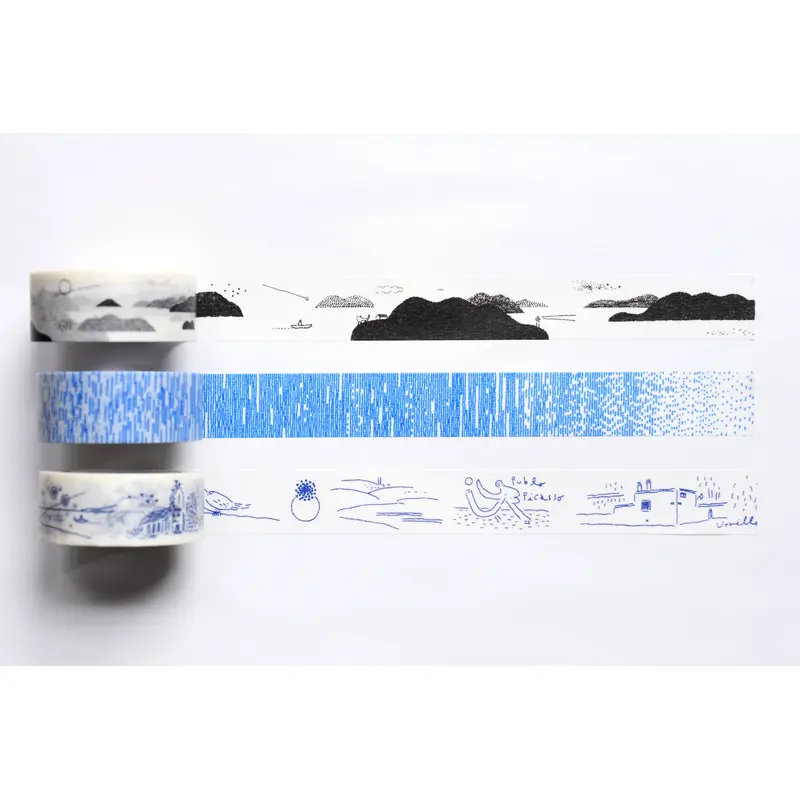 Classiky x shunshun Masking Tape - Set of 3