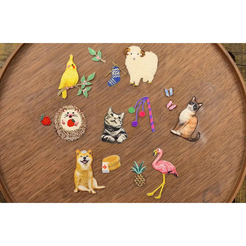 Embroidered Decoration Sticker