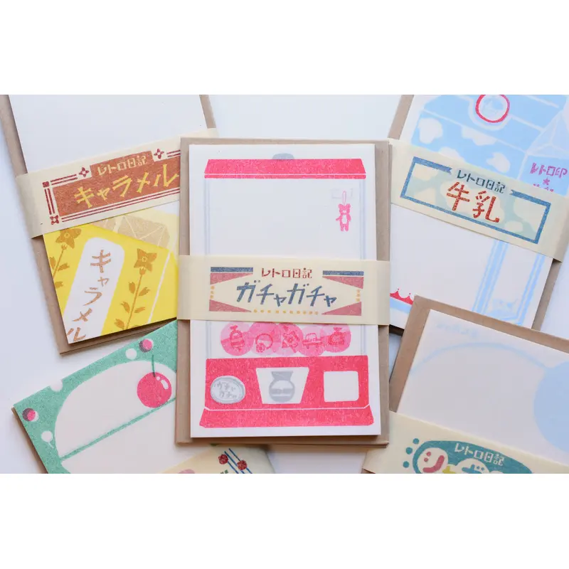 Furukawa Paper Retro Diary Mini Letter Set