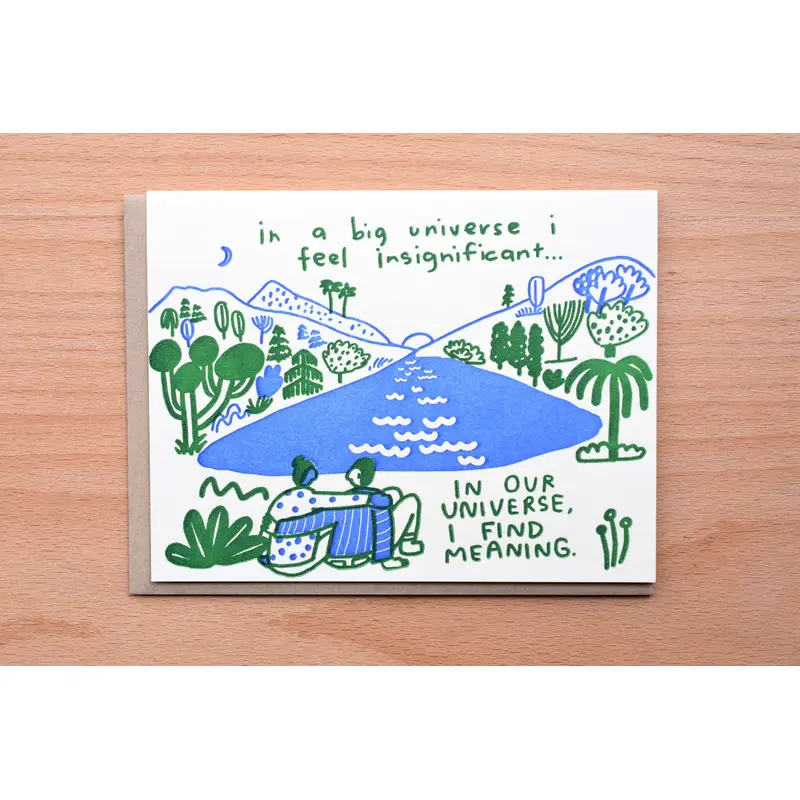 In Our Universe, I Find Meaning