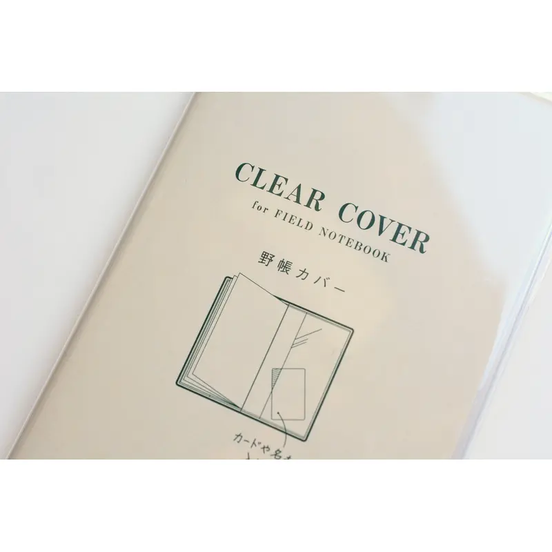Kokuyo Field Notebook Cover - Clear