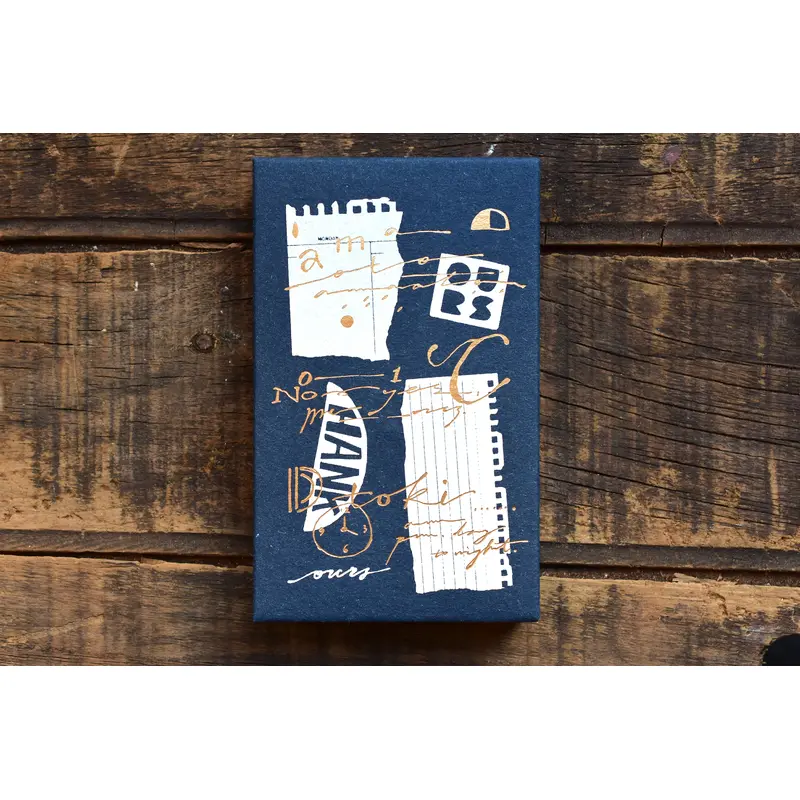 OURS x Hank Daily Cursive-A Rubber Stamp Set