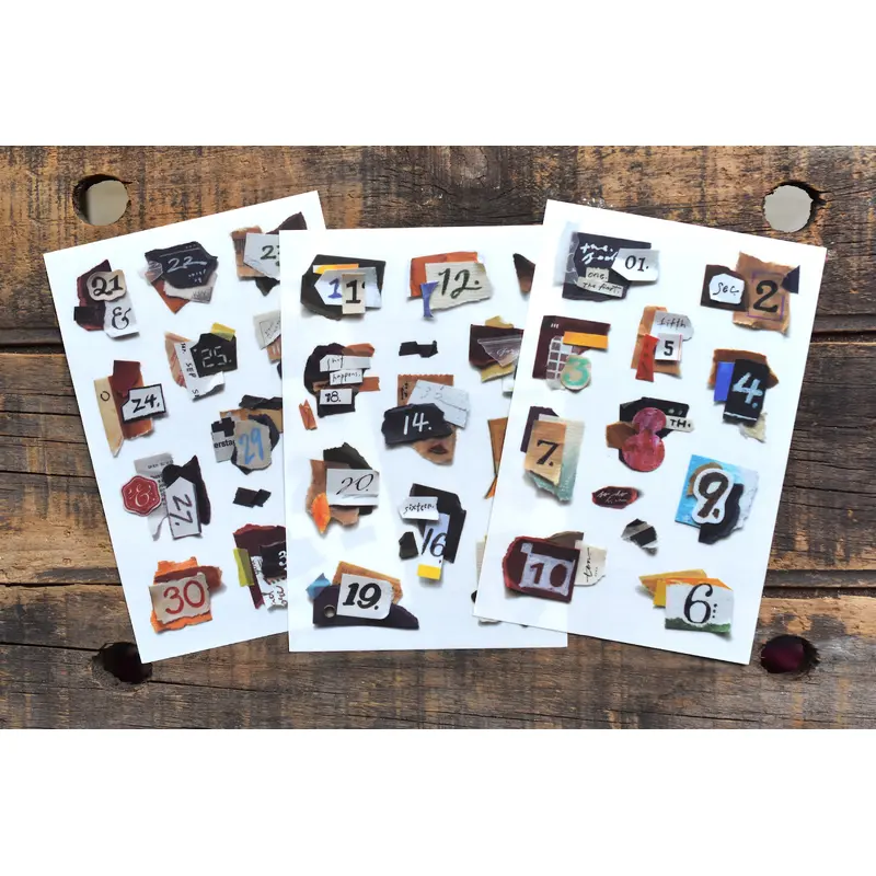 OURS x Hank Day by Day Print-on Sticker