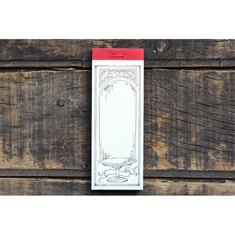 OURS x Hank Glass Dome Letterpress Label Book