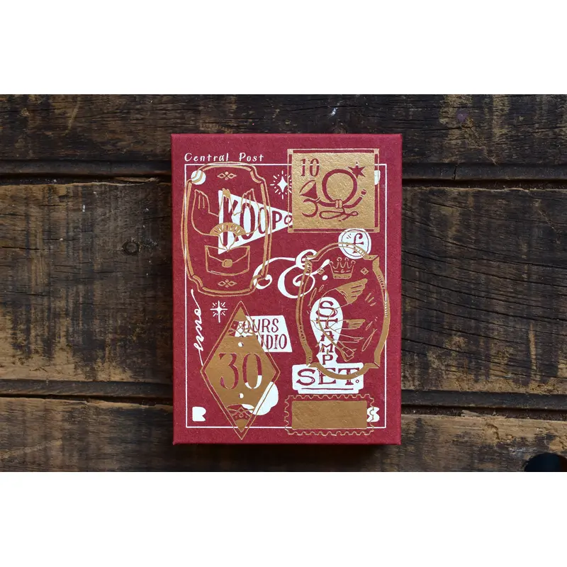 OURS x Koopa Postal Maple Wood Stamp Set