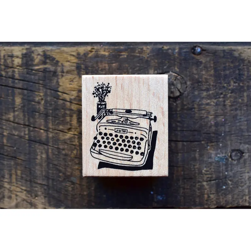 Deer Forest - /Typewriter Stamp
