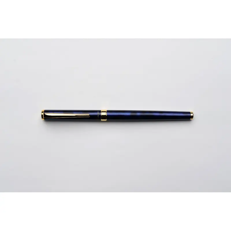 Pilot Cavalier Fountain Pen - Marbled - Black/Blue