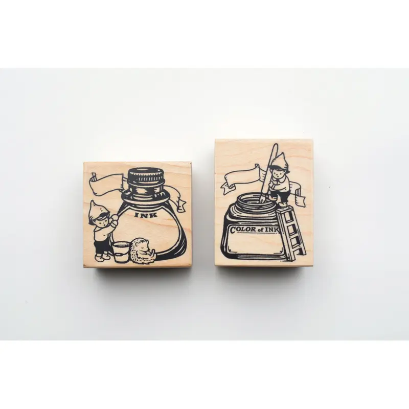 Plain Stationery Ink Test Stamp