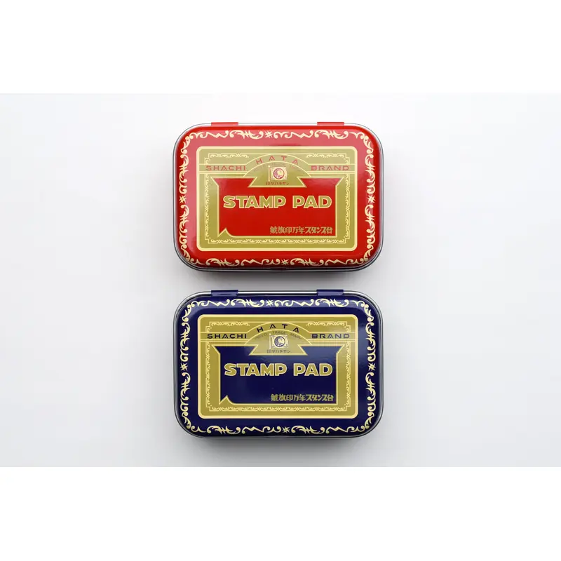 Shachihata Memo Pad and Tin - 95th Anniversary Edition
