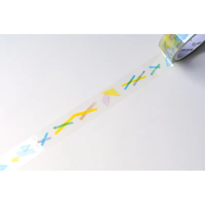 SODA Transparent Masking Tape - 15mm - Shapes