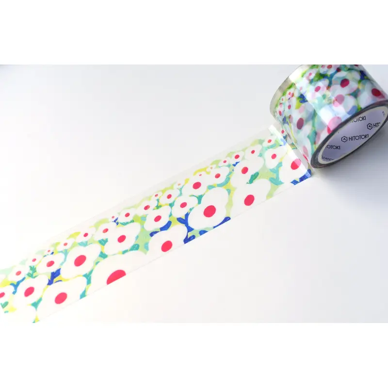 SODA Transparent Masking Tape - 30mm - Flower Garden