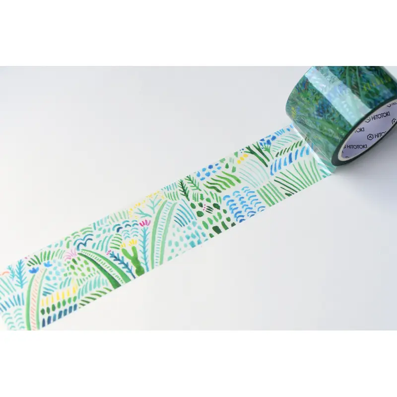 SODA Transparent Masking Tape - 30mm - Garden