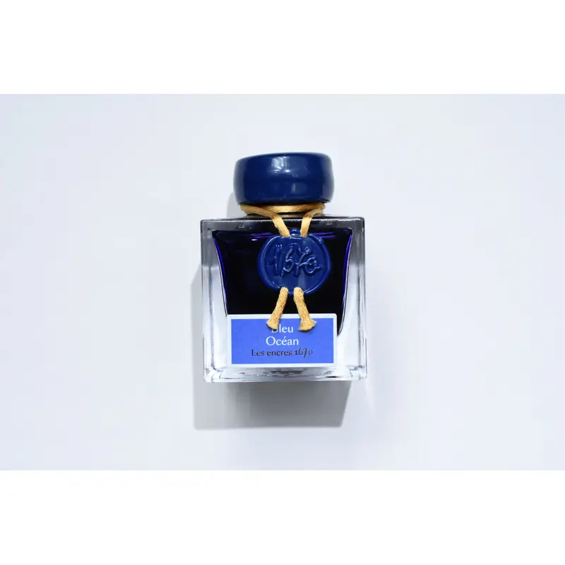 J. Herbin - 1670 Bleu Ocean - 50mL bottled ink
