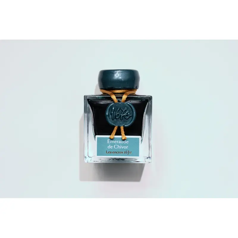 J. Herbin - 1670 Emerald of Chivor - 50mL bottled ink