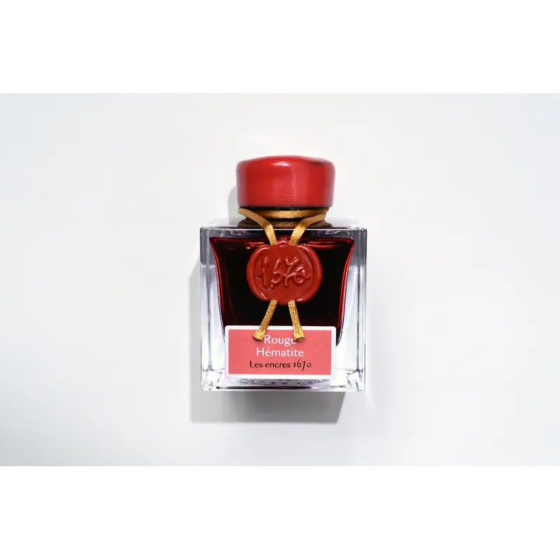 J. Herbin - 1670 Rouge Hematite - 50mL bottled ink