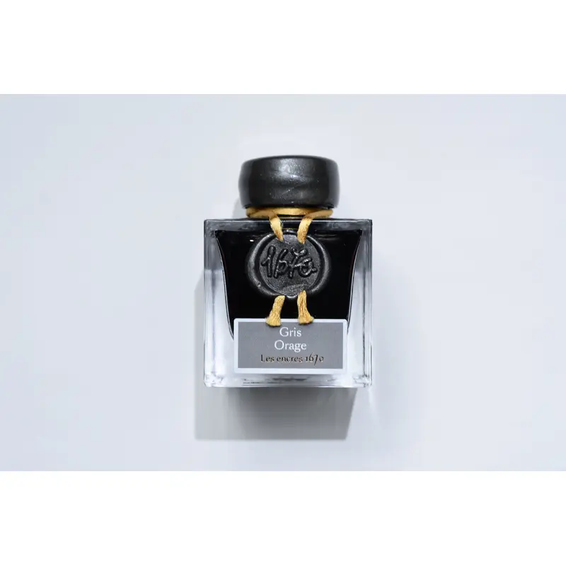 J. Herbin - 1670 Stormy Grey - 50mL bottled ink