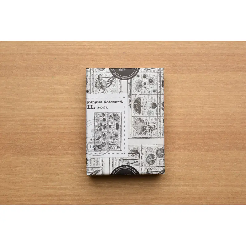 LCN Fungus Notecard Rubber Stamps ll