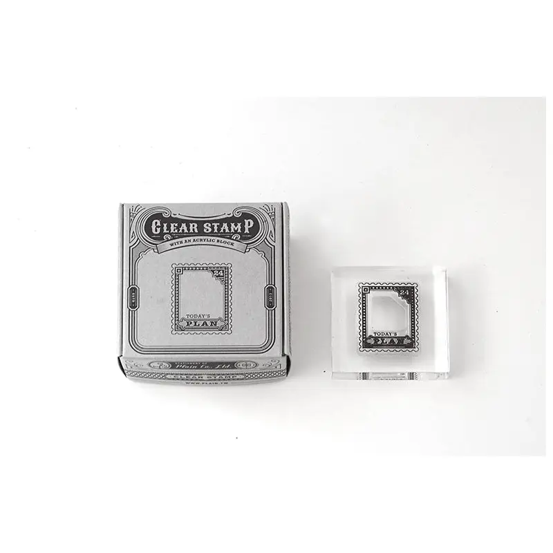 Plain Stationery Clear Stamp - Today's Stamp Frame