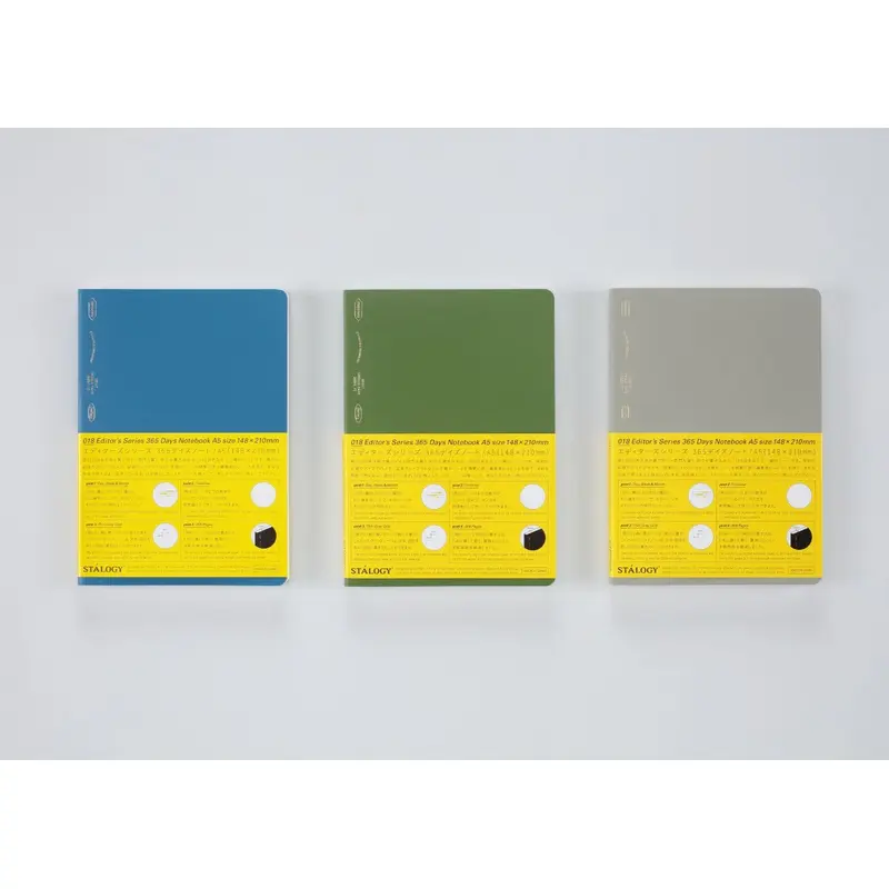 Stalogy - Limited Edition - Editor's Series 365Days Notebook - A5
