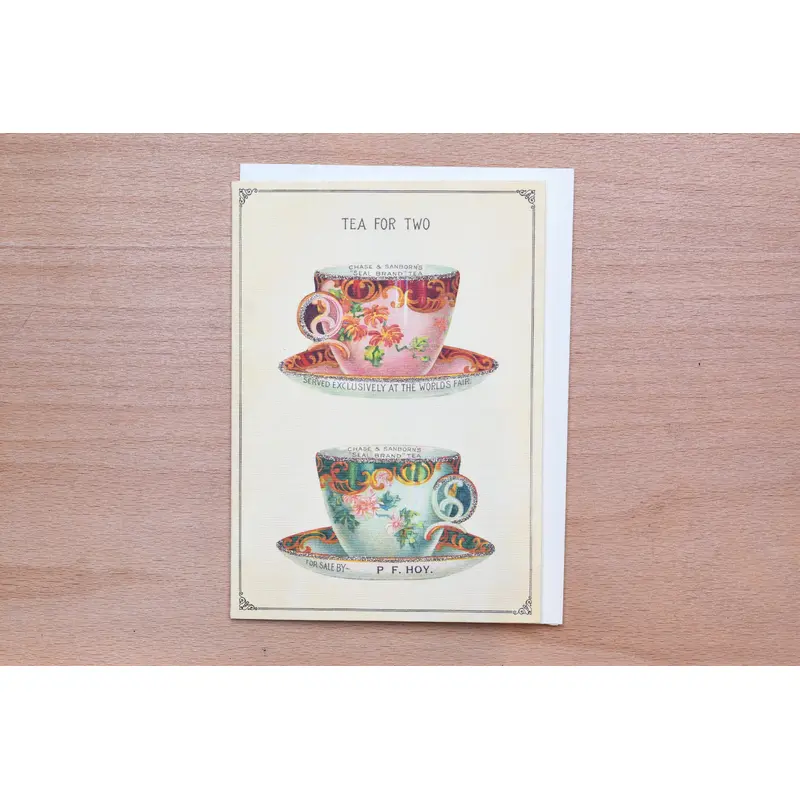 Tea for Two Greeting Card
