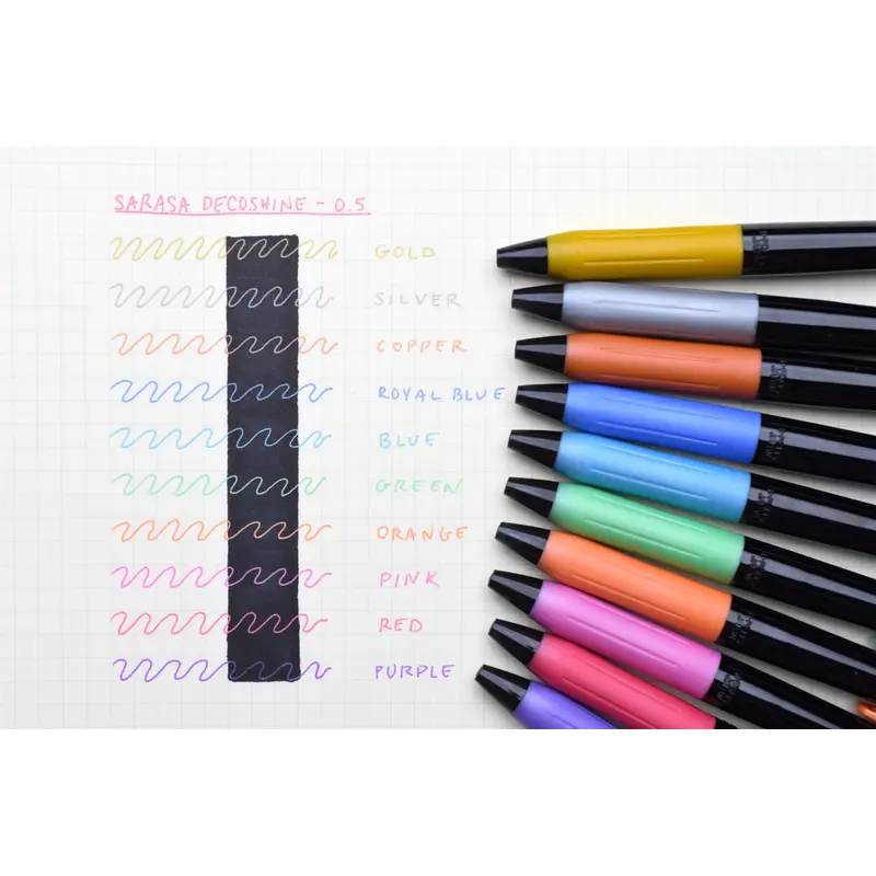 Zebra SARASA Clip Decoshine Color - 0.5mm