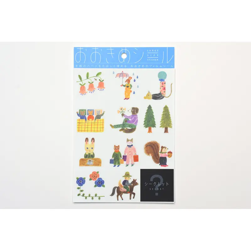 Hitotoki Large Size Sticker Sheet - Life