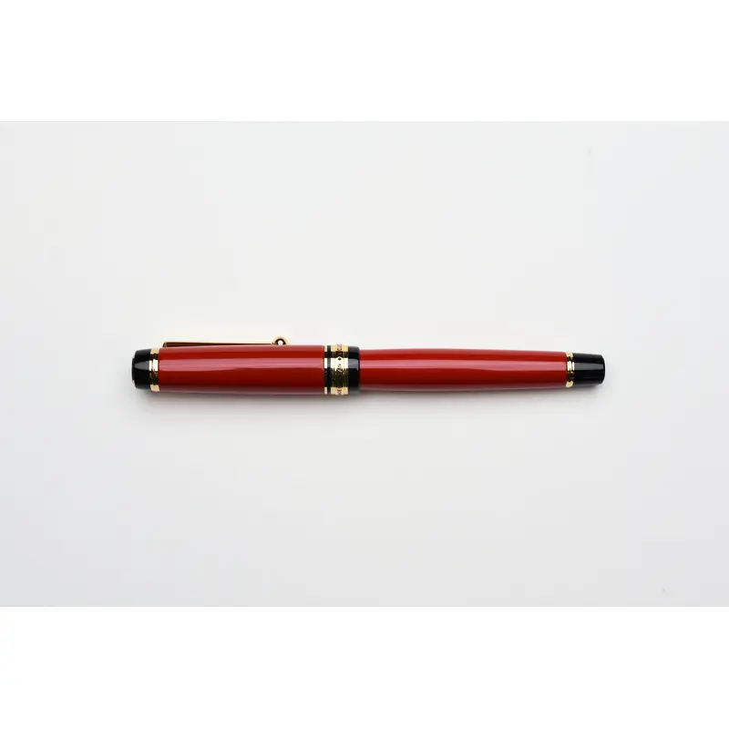 Pilot Custom 845 Urushi Fountain Pen - Vermilion