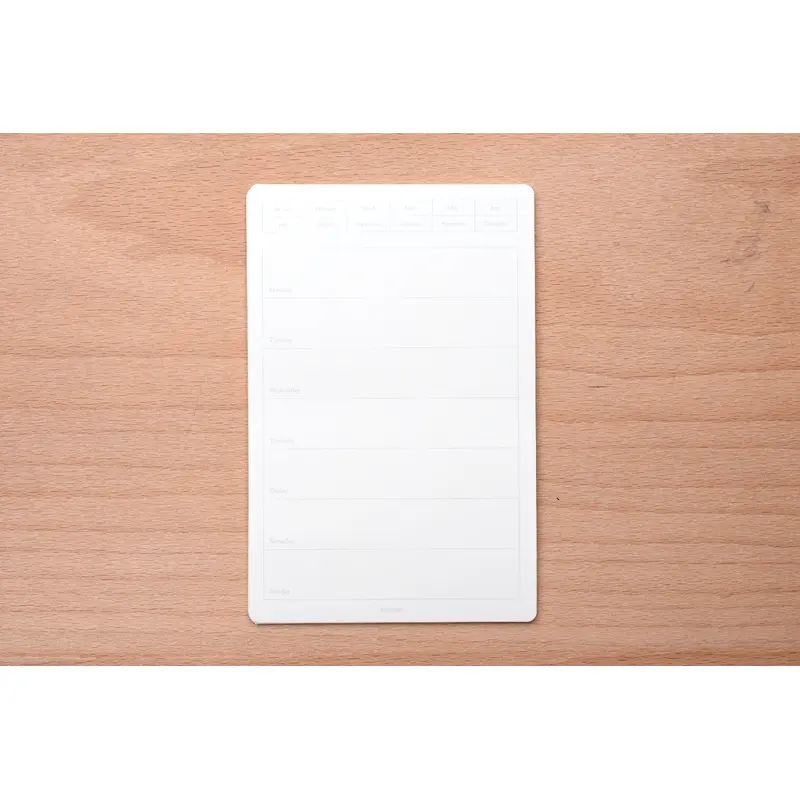 Stalogy Editors Series Removable Seal Weekly Calendar - Small