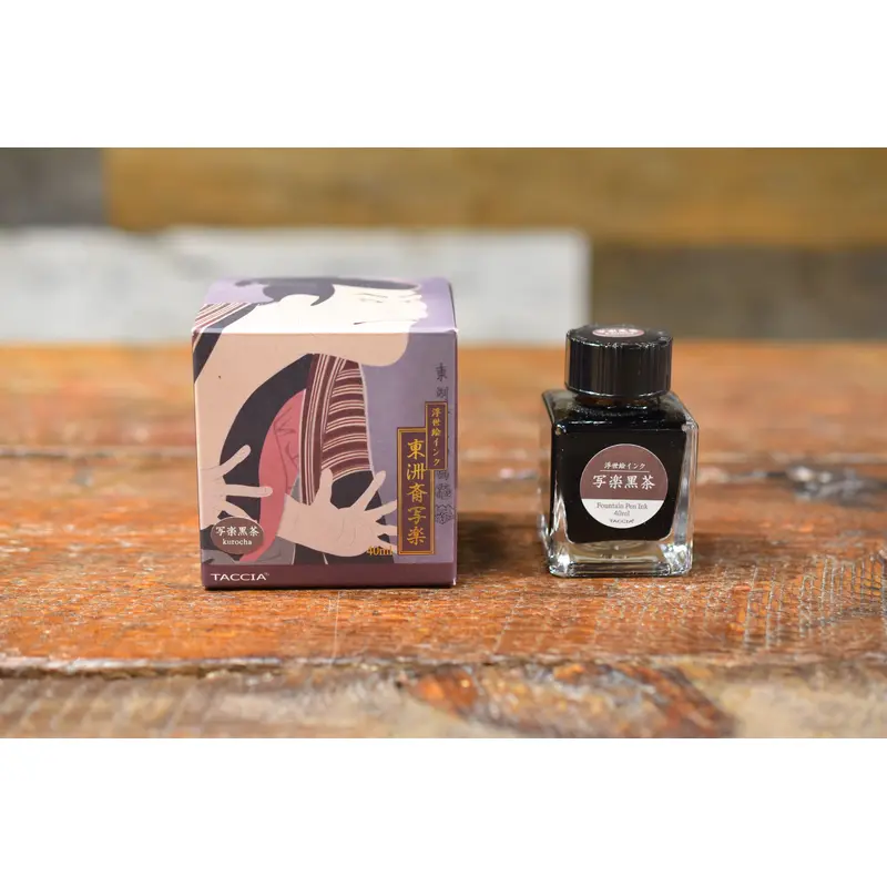 Taccia Ukiyo-e - Sharaku - Kurocha (Dark Brown)