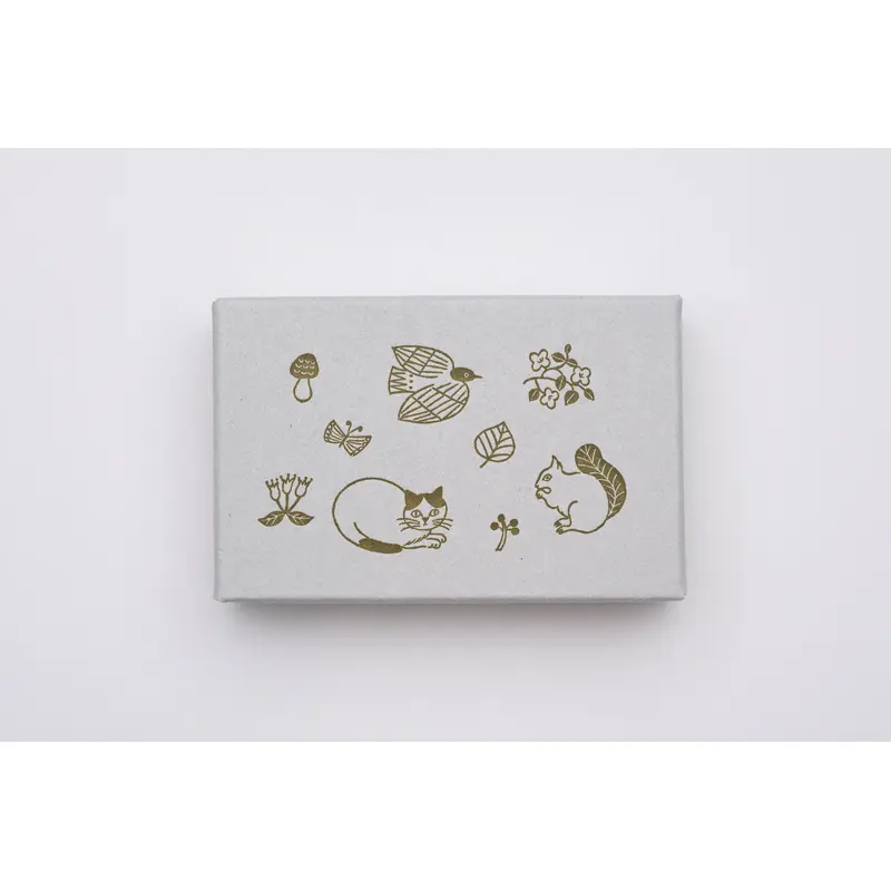 Mizushima x Matsuo Miyuki Jizai Clear Stamp Set - Small Animals