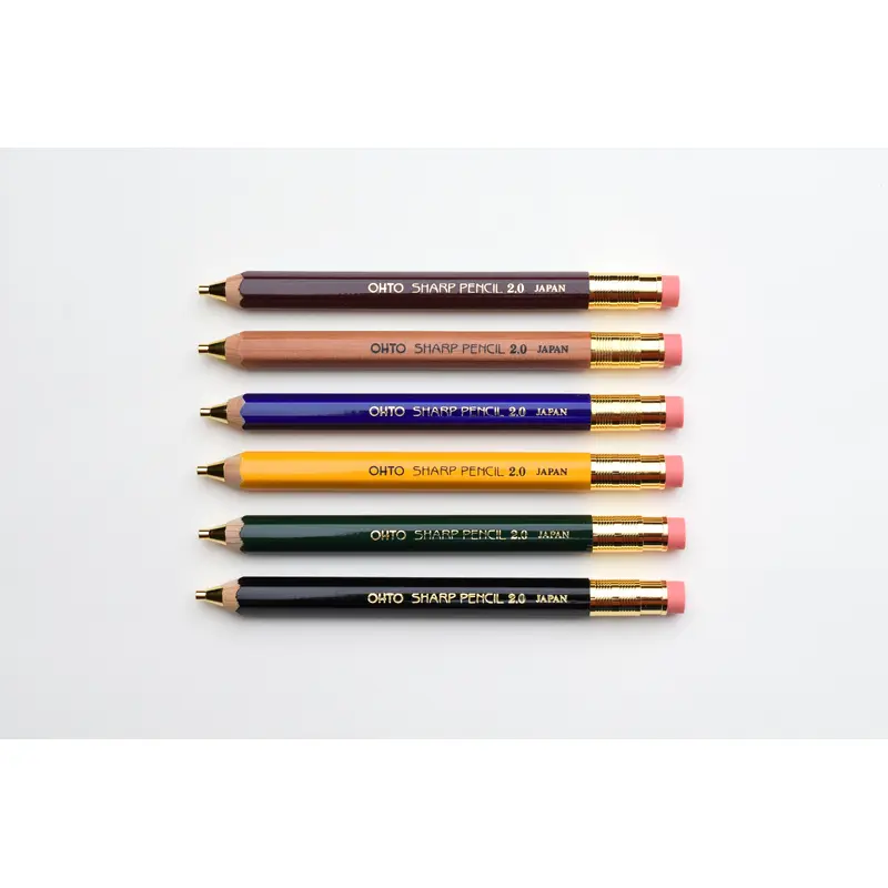 OHTO Wooden Mechanical Pencil - 2.0 mm