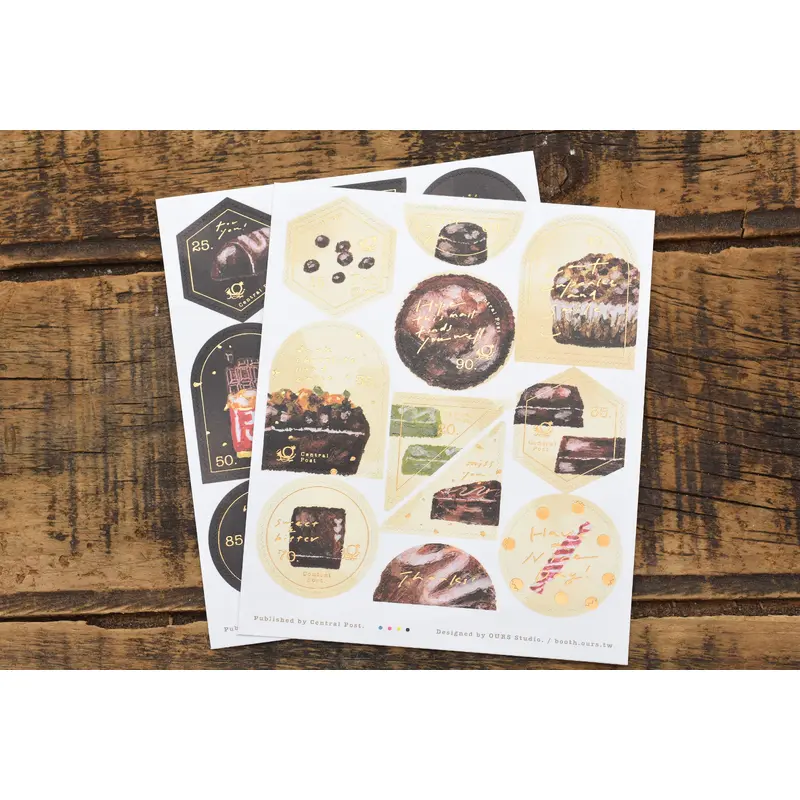 OURS x Hank Chocolate Stamp Stickers