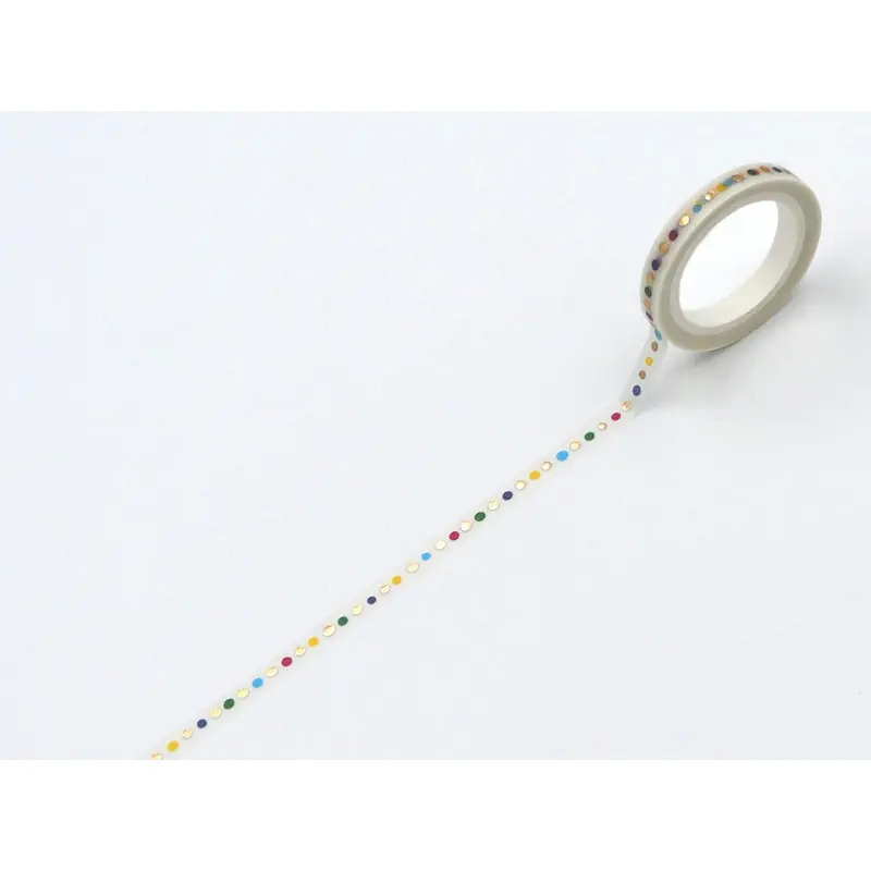 WORLD CRAFT Glitter Washi Tape - Dot