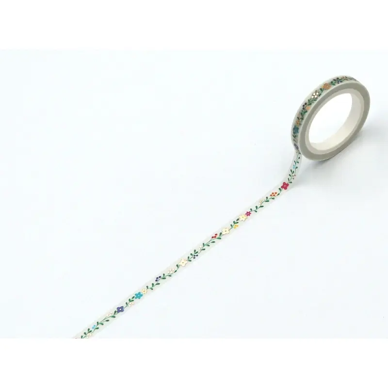 WORLD CRAFT Glitter Washi Tape - Flower