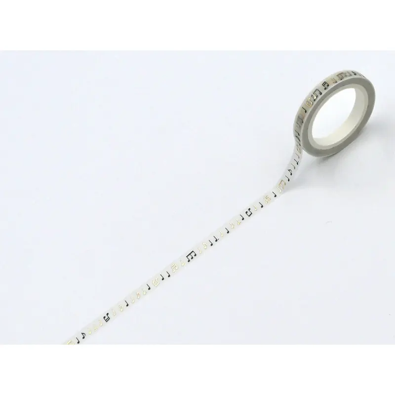 WORLD CRAFT Glitter Washi Tape - Music