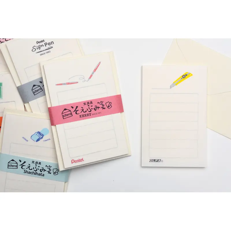 Furukawa Paper Soebumi-Sen Mini Letter Set - Stationery Designs Vol 2
