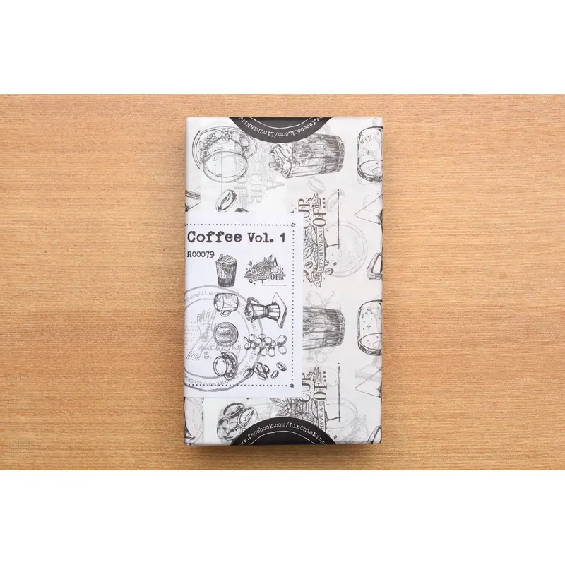 LCN Coffee Rubber Stamp Set Vol. 1