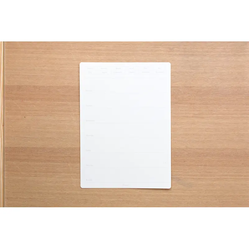 Stalogy Editors Series Removable Seal Weekly Calendar - Medium