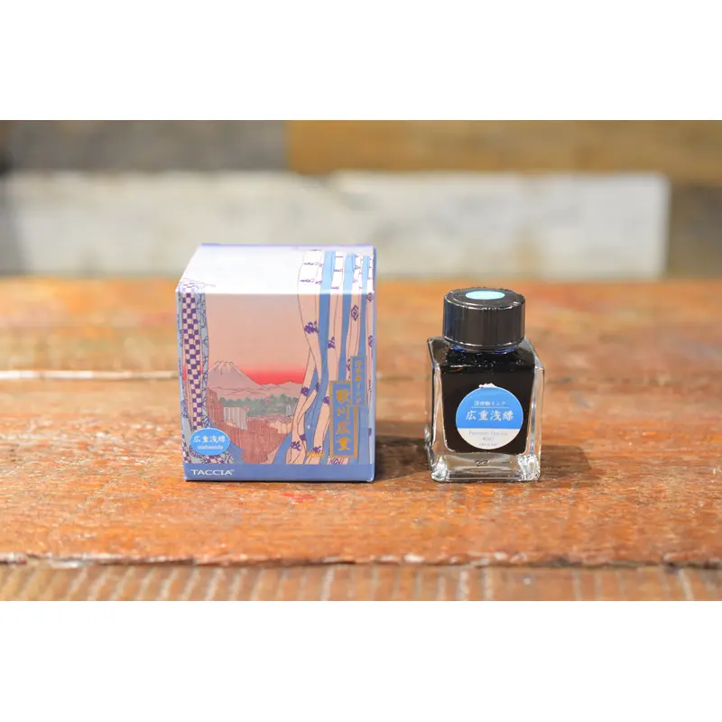 Taccia Ukiyo-e - Hiroshige - Asahanada (Sky Blue)