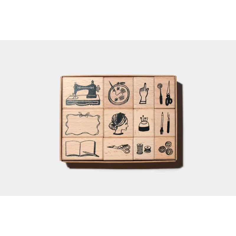 Tools to Liveby x NAHO Craftsman Stamp Set - Fashion Designer