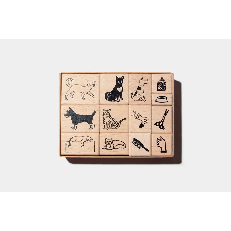 Tools to Liveby x NAHO Craftsman Stamp Set - Pet Groomer