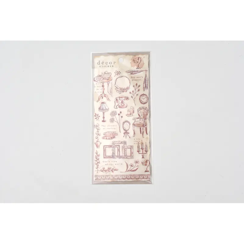 Dcor Sticker - Maroon