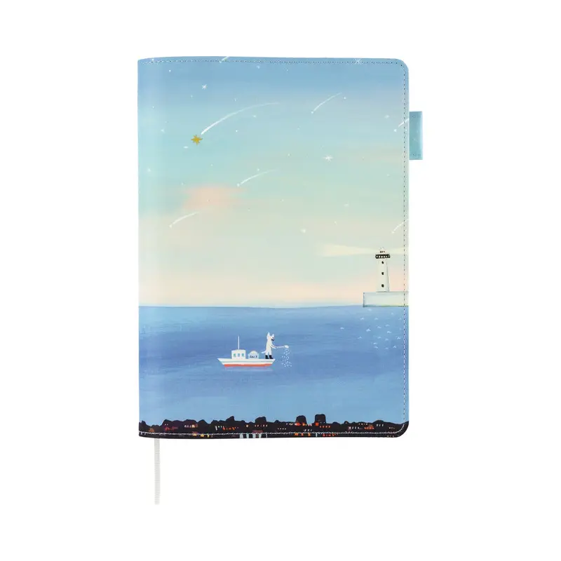 Hobonichi 2026 5-Year Techo Book & Cover - A5 - Hiroko Kubota: The Seas Dream at Dawn