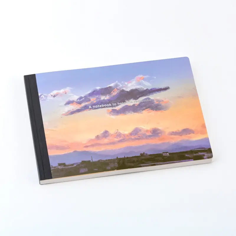 Hobonichi 2026 Grid Notebook - Kyohei Sakaguchi: A Notebook to Help Me Remember - A5 Landscape