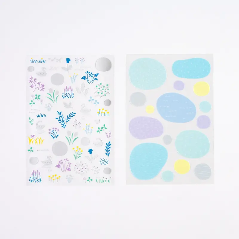 Hobonichi 2026 Layering Stickers - Yuri Sanae: Forest Lake - 2026