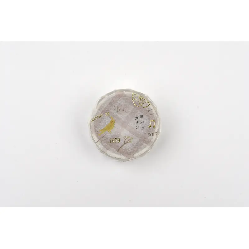 Yohaku Washi Tape - Foil-stamped Masking Tape - Kanon