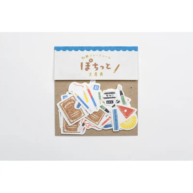 Furukawa Paper "Pochitto" Flake Sticker - Stationery