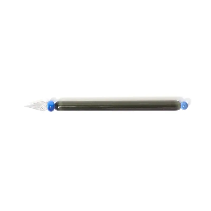 Kakimori Lauscha Glass Pen - Gray